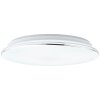 Brilliant EDNA Ceiling Light LED chrome, 1-light source, Remote control, Colour changer