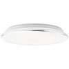 Brilliant EDNA Ceiling Light LED chrome, 1-light source, Remote control, Colour changer