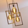 JANSKLOSTER Pendant Light brushed steel, 3-light sources