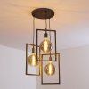JANSKLOSTER Pendant Light brushed steel, 3-light sources