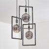 JANSKLOSTER Pendant Light brushed steel, 3-light sources