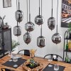VERBANIA Pendant Light black, 8-light sources