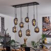 VERBANIA Pendant Light black, 8-light sources