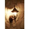 Ribadeo outdoor wall light brown, gold, 1-light source, Motion sensor