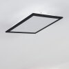 ESSAOUIRA Ceiling Light LED black, 1-light source, Remote control
