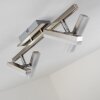 Sakami ceiling light LED matt nickel, 4-light sources