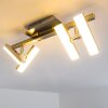 Sakami ceiling light LED matt nickel, 4-light sources