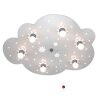 Elobra STERNENWOLKE Wall Light silver, 6-light sources