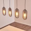 Pendant Light Zwolle silver, 4-light sources