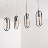Pendant Light Zwolle silver, 4-light sources