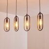 Pendant Light Zwolle silver, 4-light sources