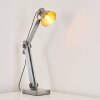 SVANFOLK Table Lamp grey, rust-coloured, 1-light source