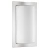LCD outdoor wall light stainless steel, 1-light source, Motion sensor