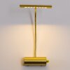 Trio Curtis wall light LED brass, 1-light source