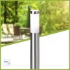 Brilliant CHORUS outdoor Path Light stainless steel, 1-light source