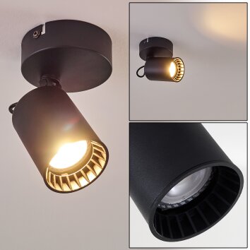 Kullaberg Ceiling Light black, 1-light source