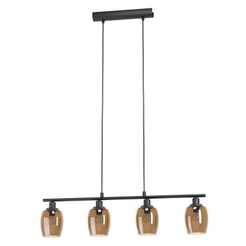 Eglo ZABALEA Pendant Light black, 4-light sources