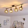 LIMASSOL Ceiling Light black, 4-light sources