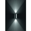 Philips BUXUS Outdoor Wall Light LED stainless steel, 2-light sources