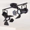 LICHINGA Ceiling Light black, 2-light sources