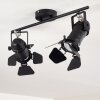 LICHINGA Ceiling Light black, 2-light sources