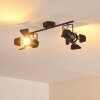 LICHINGA Ceiling Light black, 2-light sources