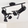 LICHINGA Ceiling Light black, 2-light sources