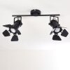 LICHINGA Ceiling Light black, 2-light sources