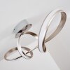 WOYENS Ceiling light LED brushed steel, 1-light source