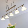 Bamenda Pendant Light matt nickel, 5-light sources
