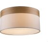 Globo ceiling light matt nickel, 3-light sources