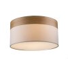 Globo ceiling light matt nickel, 3-light sources