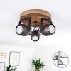 KUAH Ceiling Light black, 3-light sources