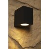 Trio TIBER outdoor wall lamp LED black, 3-light sources