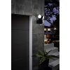 EGLO CASABAS Wall Light LED black, 2-light sources, Motion sensor