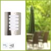 Brilliant TODD Outdoor Wall Light stainless steel, 1-light source, Motion sensor