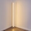 Pipe Floor Lamp LED matt nickel, 1-light source