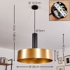 MANAUS Pendant Light black, 1-light source