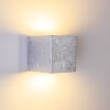 Olbia wall light LED silver, 1-light source