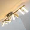 Sakami ceiling light LED matt nickel, 8-light sources