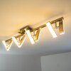 Sakami ceiling light LED matt nickel, 8-light sources