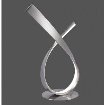 LINDA Table Light LED stainless steel, 1-light source