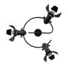 Spotlight Globo EGON black, 3-light sources