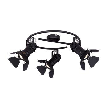 Spotlight Globo EGON black, 3-light sources