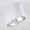 Quimper Ceiling Light white, 2-light sources