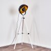 Jupiter Floor Lamp black-gold, white, 1-light source