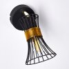 Ayen Wall Light black-gold, 1-light source
