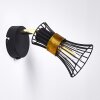 Ayen Wall Light black-gold, 1-light source