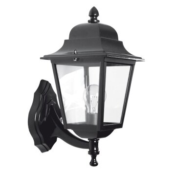 KS Verlichting Sorrento Wall Light black, 1-light source