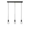 Lucide FIX MULTIPLE Pendant Light black, 3-light sources